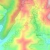 Gohang topographic map, elevation, terrain