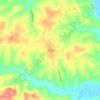 Southside topographic map, elevation, terrain