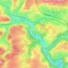La Valette topographic map, elevation, terrain
