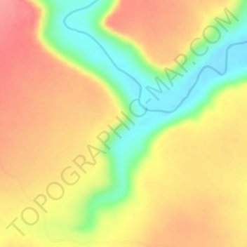Golole topographic map, elevation, terrain
