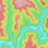 Cloud Splitter topographic map, elevation, terrain