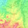 Wilamowice topographic map, elevation, terrain