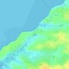 La Pree aux Boeufs topographic map, elevation, terrain