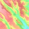 Villanueva de Abajo topographic map, elevation, terrain