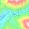 Tornameza topographic map, elevation, terrain