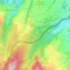 La Bolsa topographic map, elevation, terrain