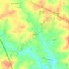 Idlewood topographic map, elevation, terrain