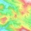 Sauzahn (Stockzahn) topographic map, elevation, terrain