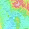 Santa Lucía del Camino topographic map, elevation, terrain