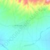 Asimi topographic map, elevation, terrain