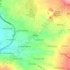 Pakis topographic map, elevation, terrain