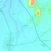 Padampuri topographic map, elevation, terrain