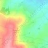 Le Champ Au Senee topographic map, elevation, terrain