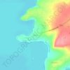 Misori topographic map, elevation, terrain