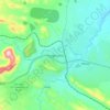 Fungurume topographic map, elevation, terrain