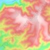 Düzce topographic map, elevation, terrain
