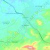 La Sabanita topographic map, elevation, terrain