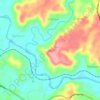 Yabo topographic map, elevation, terrain