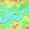 Les Bulles topographic map, elevation, terrain