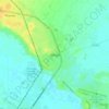Manga topographic map, elevation, terrain