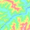 玉鹿 topographic map, elevation, terrain