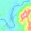 La Vijita topographic map, elevation, terrain