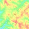 Dumas topographic map, elevation, terrain