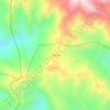 Los Frios topographic map, elevation, terrain