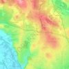 Croix de la Reille topographic map, elevation, terrain