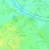 Le Vert Galant topographic map, elevation, terrain