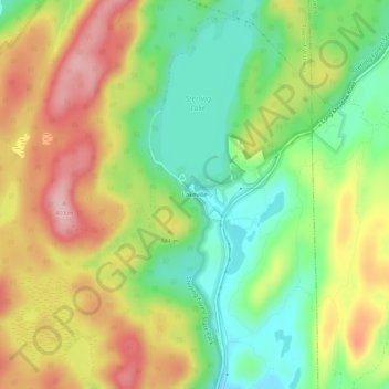 Lakeville topographic map, elevation, terrain