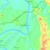 Reina Mercedes topographic map, elevation, terrain