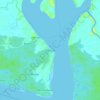 Akassa topographic map, elevation, terrain