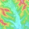 九曲坞 topographic map, elevation, terrain