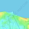 Gilleleje topographic map, elevation, terrain