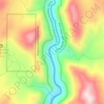 Durrwood Camp topographic map, elevation, terrain