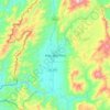 Dien Bien Phu topographic map, elevation, terrain
