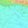 Basti topographic map, elevation, terrain
