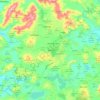 Belsh topographic map, elevation, terrain