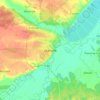 Ivankiv topographic map, elevation, terrain