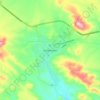 Sombrerete topographic map, elevation, terrain