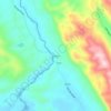 Tokyo topographic map, elevation, terrain