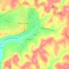Griffin topographic map, elevation, terrain