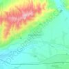 South Olamushuk topographic map, elevation, terrain