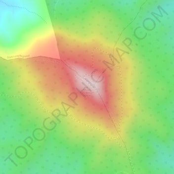 North Burnett Regional topographic map, elevation, terrain