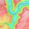 Grundhof topographic map, elevation, terrain