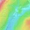 Swift River topographic map, elevation, terrain