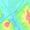 Four Lakes topographic map, elevation, terrain