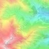Alpe del Cortese topographic map, elevation, terrain