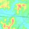 Lime Kiln topographic map, elevation, terrain